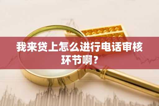 我来贷上怎么进行电话审核环节啊？