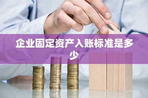 企业固定资产入账标准是多少