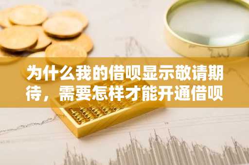 为什么我的借呗显示敬请期待，需要怎样才能开通借呗？