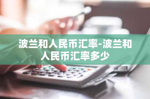 波兰和人民币汇率-波兰和人民币汇率多少