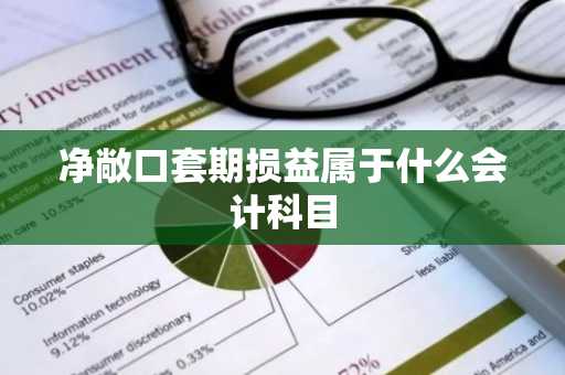 净敞口套期损益属于什么会计科目