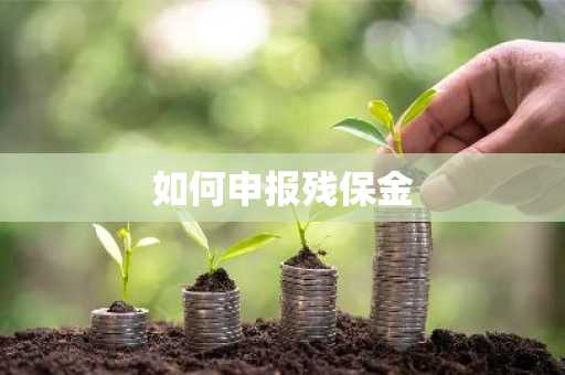如何申报残保金