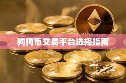 狗狗币交易平台选择指南