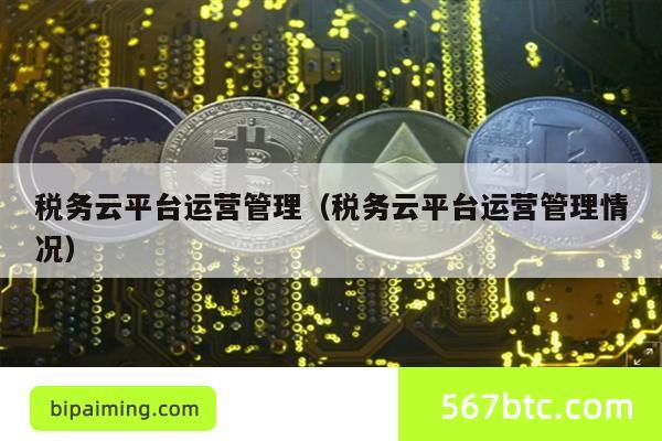 税务云平台运营管理（税务云平台运营管理情况）