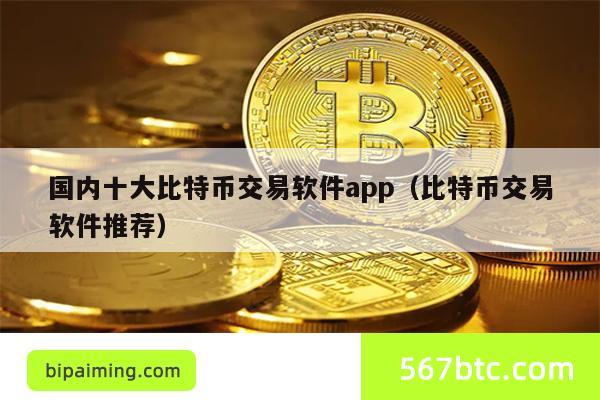 国内十大比特币交易软件app（比特币交易软件推荐）
