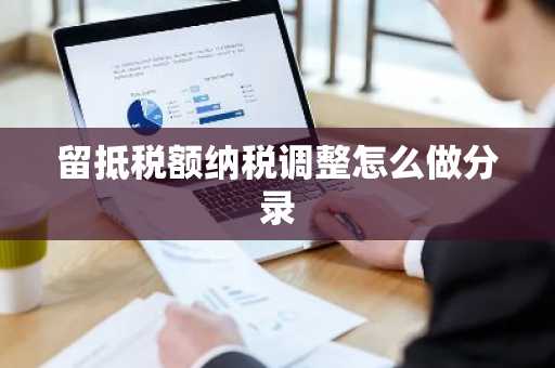 留抵税额纳税调整怎么做分录
