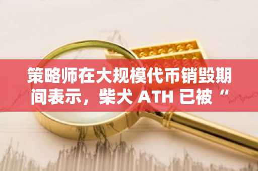 策略师在大规模代币销毁期间表示，柴犬 ATH 已被“编程”