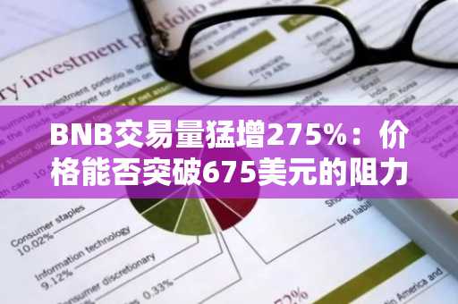 BNB交易量猛增275%：价格能否突破675美元的阻力位？