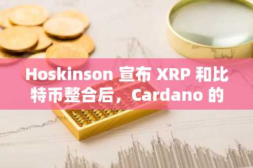 Hoskinson 宣布 XRP 和比特币整合后，Cardano 的 ADA 价格上涨 5%