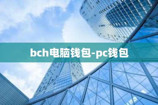 bch电脑钱包-pc钱包