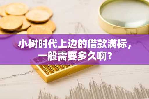 小树时代上边的借款满标，一般需要多久啊？