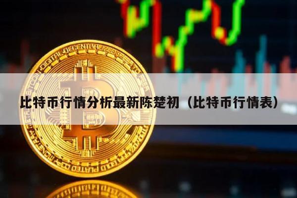 比特币行情分析最新陈楚初（比特币行情表）