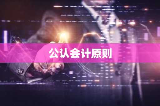 公认会计原则