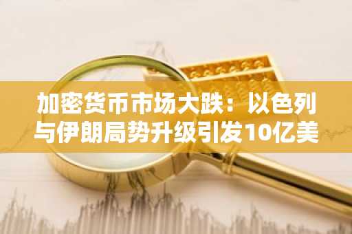 加密货币市场大跌：以色列与伊朗局势升级引发10亿美元清算