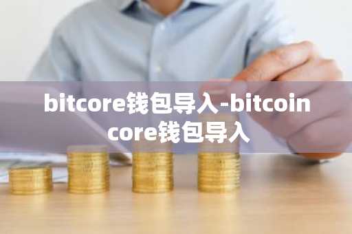 bitcore钱包导入-bitcoin core钱包导入