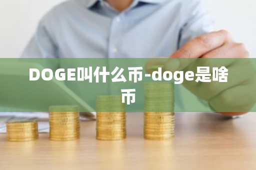 DOGE叫什么币-doge是啥币