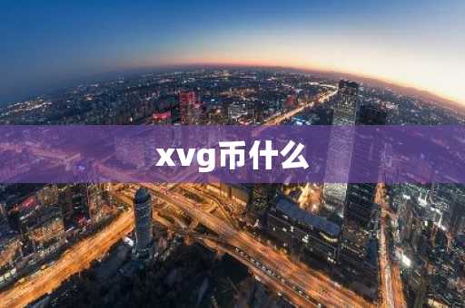 xvg币什么