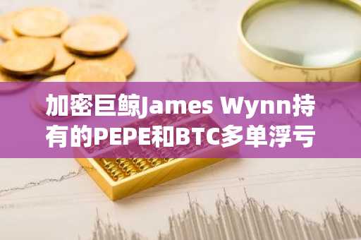 加密巨鲸James Wynn持有的PEPE和BTC多单浮亏