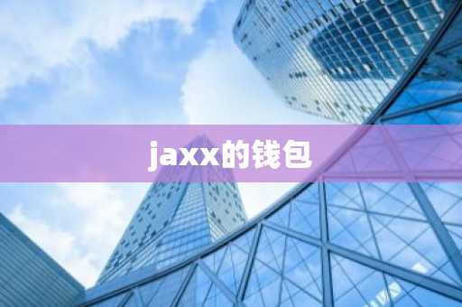 jaxx的钱包