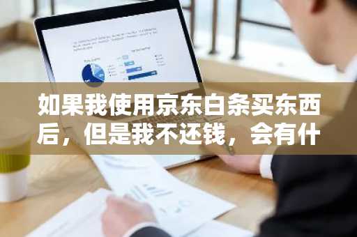 如果我使用京东白条买东西后，但是我不还钱，会有什么后果吗？