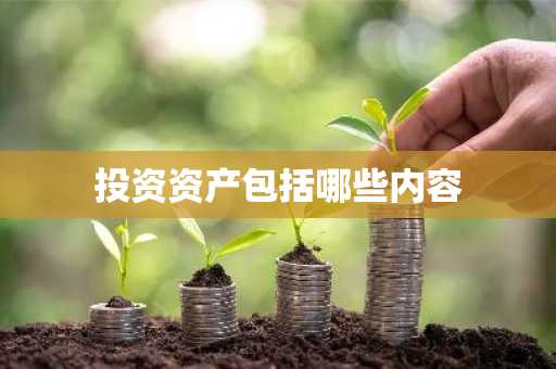 投资资产包括哪些内容