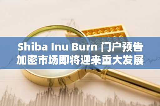 Shiba Inu Burn 门户预告加密市场即将迎来重大发展