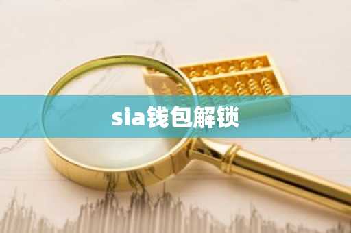 sia钱包解锁