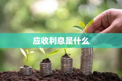 应收利息是什么