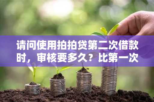 请问使用拍拍贷第二次借款时，审核要多久？比第一次快吗？