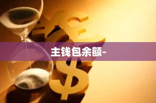 主钱包余额-