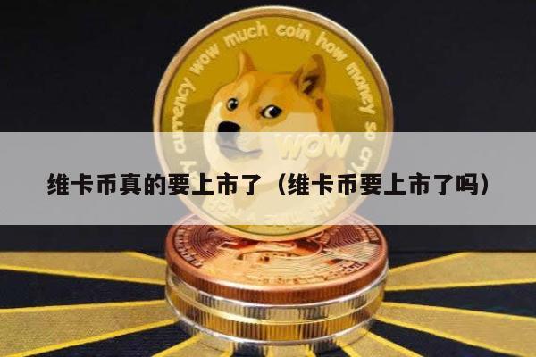维卡币真的要上市了（维卡币要上市了吗）