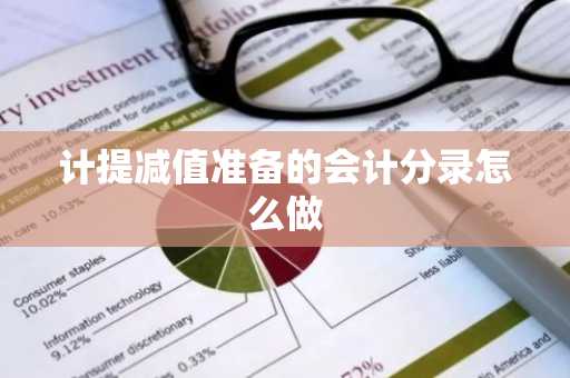 计提减值准备的会计分录怎么做