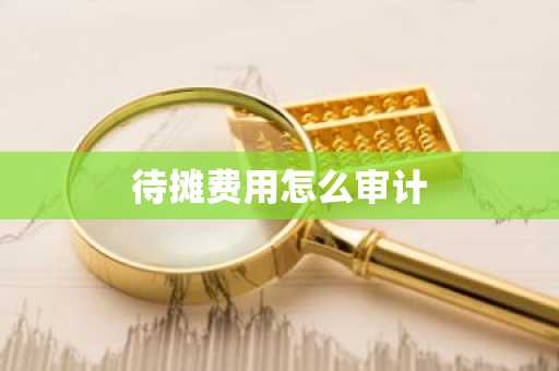 待摊费用怎么审计