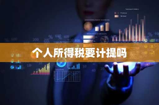 个人所得税要计提吗