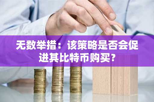 无数举措：该策略是否会促进其比特币购买？