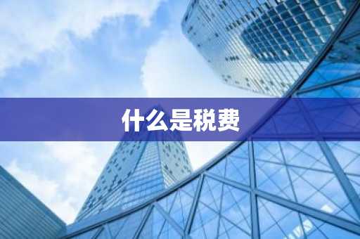 什么是税费