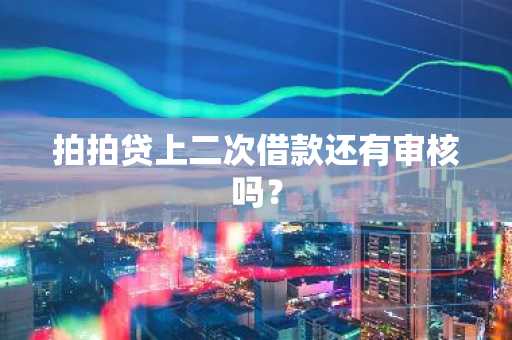 拍拍贷上二次借款还有审核吗？