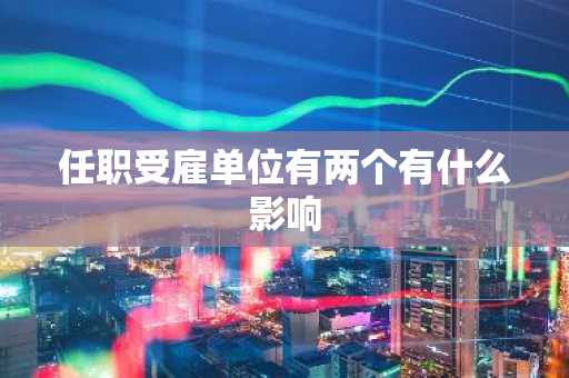 任职受雇单位有两个有什么影响