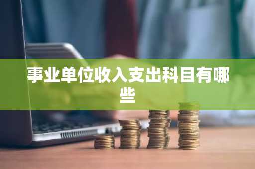 事业单位收入支出科目有哪些