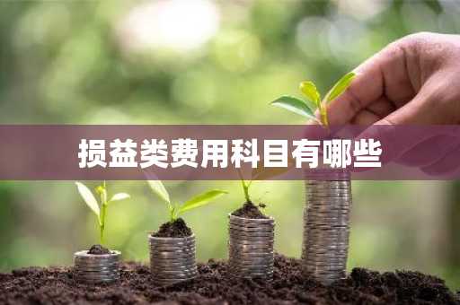 损益类费用科目有哪些