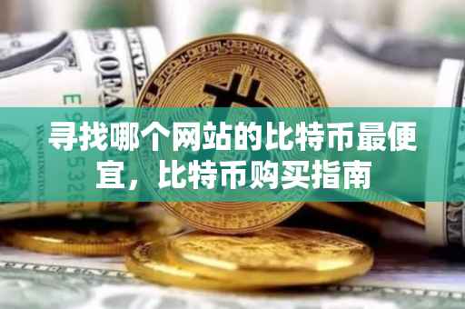 寻找哪个网站的比特币最便宜，比特币购买指南
