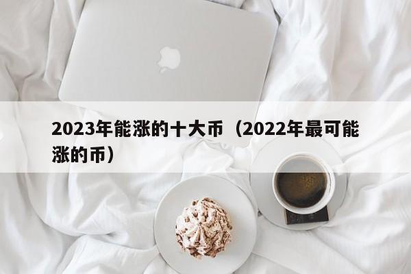 2023年能涨的十大币（2022年最可能涨的币）