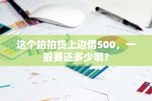 这个拍拍贷上边借500，一般要还多少啊？