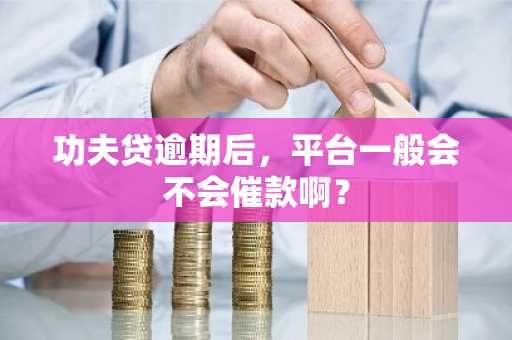 功夫贷逾期后，平台一般会不会催款啊？