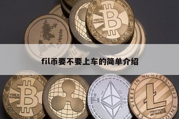 fil币要不要上车的简单介绍