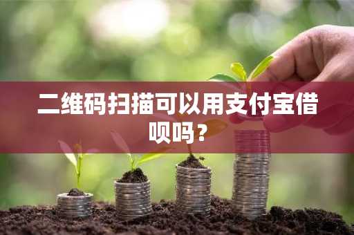 二维码扫描可以用支付宝借呗吗？