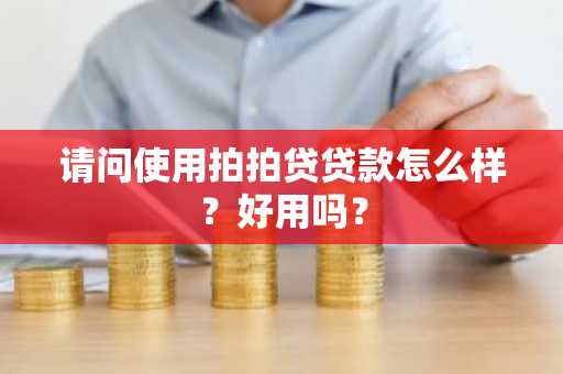 请问使用拍拍贷贷款怎么样？好用吗？