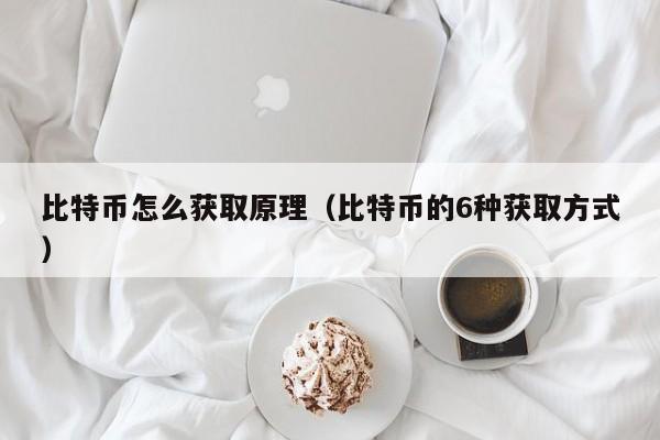 比特币怎么获取原理（比特币的6种获取方式）