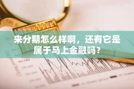 来分期怎么样啊，还有它是属于马上金融吗？