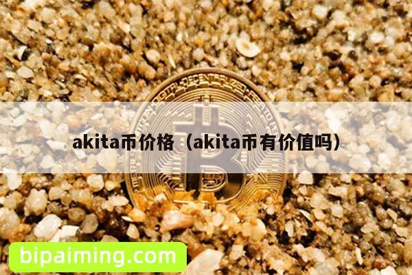 akita币价格（akita币有价值吗）